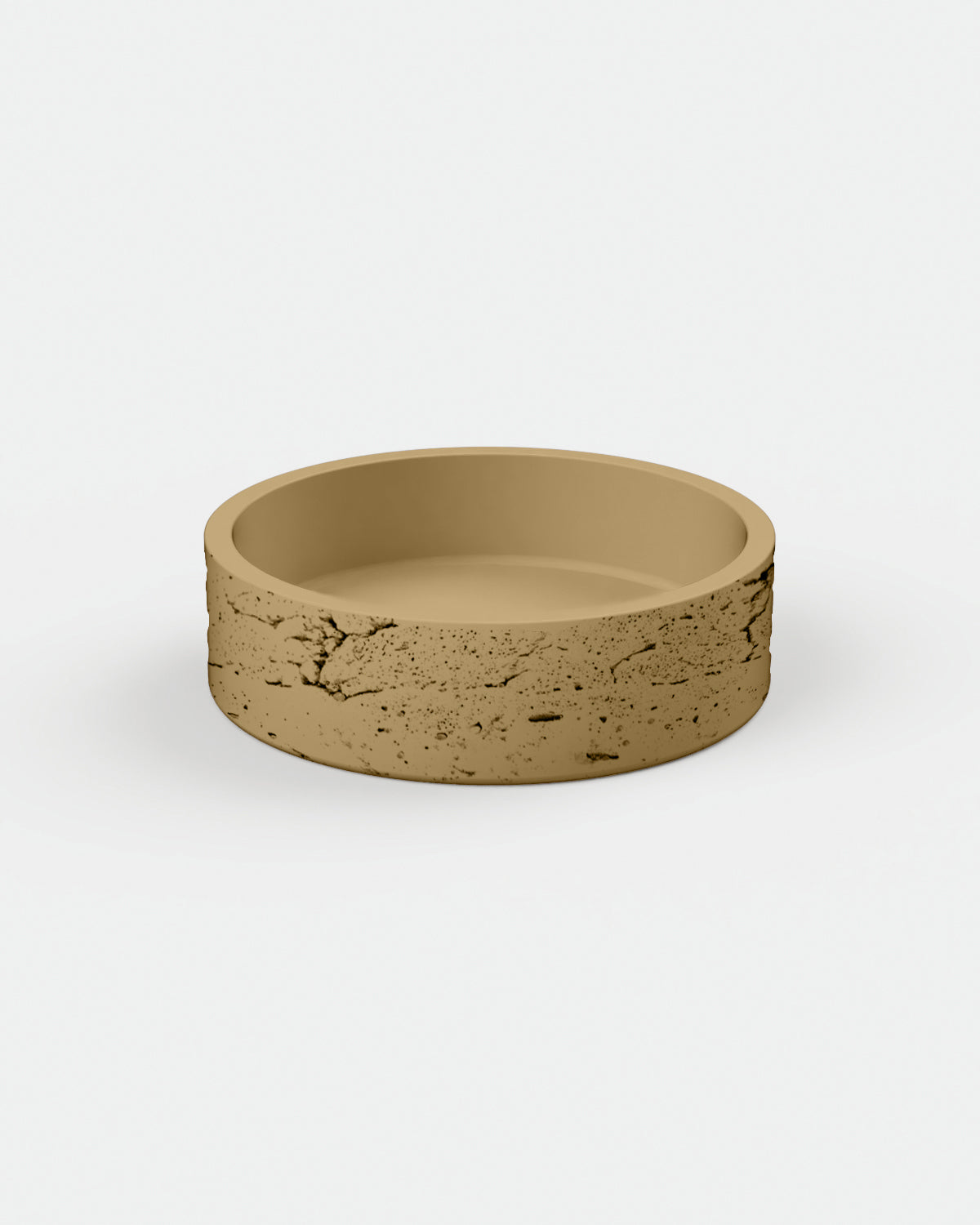 Hoop Raw Basin (Custard)